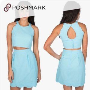 Lauren James "The Carly' Dress in Powder Blue